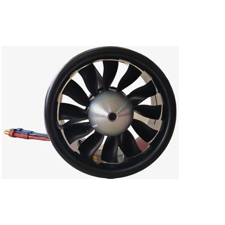 ✨🔄 Upgraded! Dynam 70mm 12-Blade 4S EDF Power System w/ TC-2827-2600KV Outrunner Brushless Motor