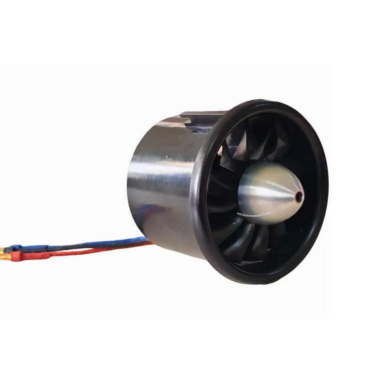 ✨🔄 Upgraded! Dynam 70mm 12-Blade 4S EDF Power System w/ TC-2827-2600KV Outrunner Brushless Motor