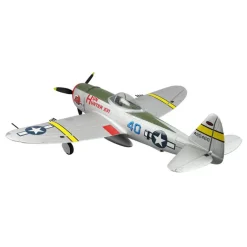 ✨🔄 Upgraded! Dynam P-47D Thunderbolt V2 4S RC Warbird Plane 1220mm w/ Flaps