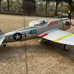 ✨🔄 Upgraded! Dynam P-47D Thunderbolt V2 4S RC Warbird Plane 1220mm w/ Flaps