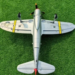✨🔄 Upgraded! Dynam P-47D Thunderbolt V2 4S RC Warbird Plane 1220mm w/ Flaps
