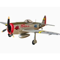 ✨🔄 Upgraded! Dynam P-47D Thunderbolt V2 4S RC Warbird Plane 1220mm w/ Flaps