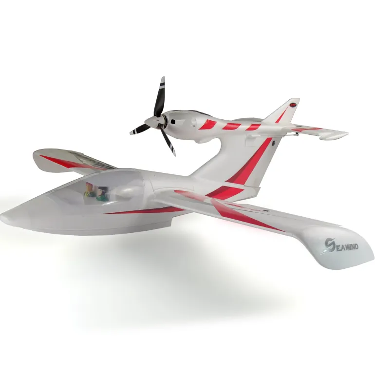 ✨🔄 Upgraded! Dynam Seawind V2 Red 4S RC Beginner Seaplane 1220mm Wingspan w/o Landing Gear