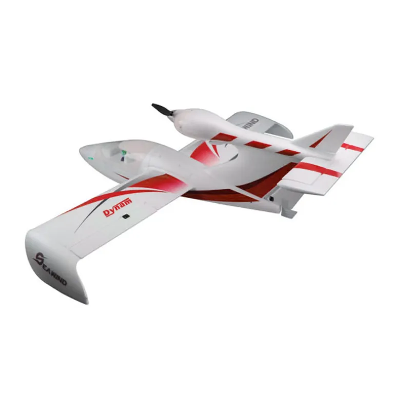 ✨🔄 Upgraded! Dynam Seawind V2 Red 4S RC Beginner Seaplane 1220mm Wingspan w/o Landing Gear