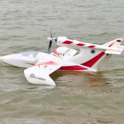 ✨🔄 Upgraded! Dynam Seawind V2 Red 4S RC Beginner Seaplane 1220mm Wingspan w/o Landing Gear
