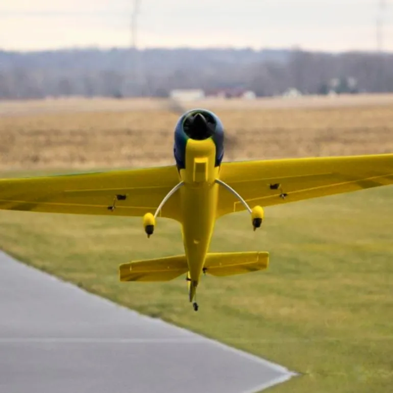 ✨🔄 Upgraded! Dynam Sukhoi SU-26M V2 Blue 4S Aerobatic 3D Sport RC Plane 1200mm Wingspan