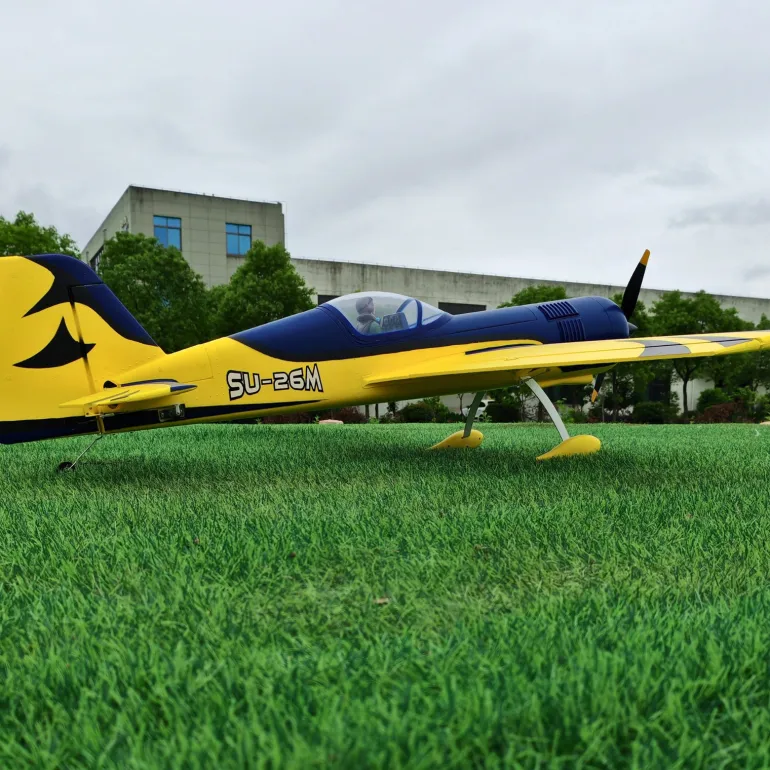 ✨🔄 Upgraded! Dynam Sukhoi SU-26M V2 Blue 4S Aerobatic 3D Sport RC Plane 1200mm Wingspan