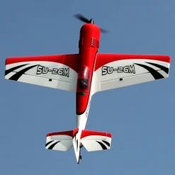 ✨🔄 Upgraded! Dynam Sukhoi SU-26M V2 Red 4S Aerobatic 3D Sport Plane 1200mm Wingspan