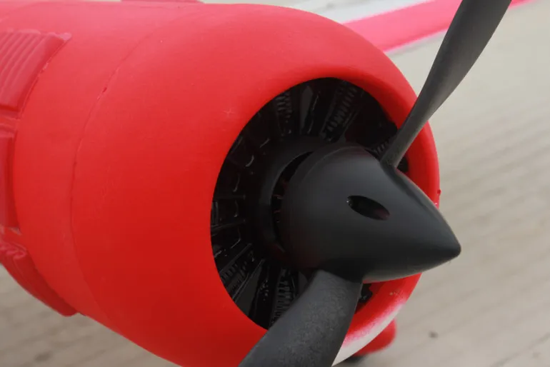 ✨🔄 Upgraded! Dynam Sukhoi SU-26M V2 Red 4S Aerobatic 3D Sport Plane 1200mm Wingspan